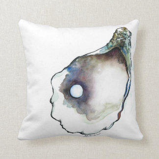 First Try Watercolor Oyster & Pearl Pillow