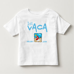 first vacation personalised toddler T-Shirt