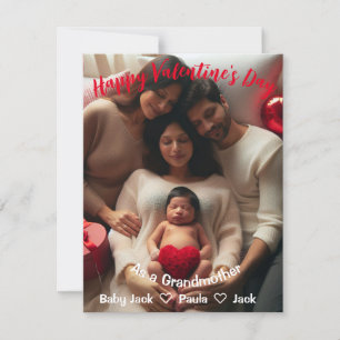 First Valentines Day Grandmother   Custom Photo 