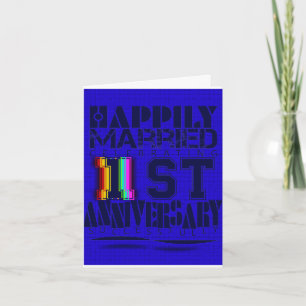 first wedding anniversary invitation