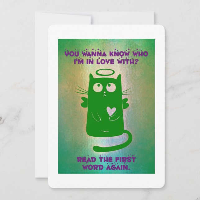 First Word Announcement (Front)