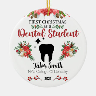 First Xmas As A Dental Student Ornament