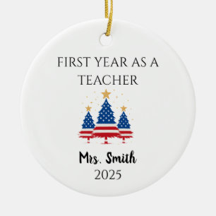 First Year as a Teacher Ornament 2025 New Educator