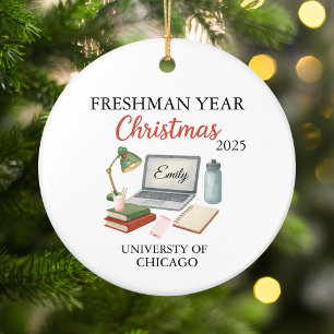 First Year At College Ornament 2025, Freshman Year