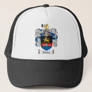 FISCHER FAMILY CREST -  FISCHER COAT OF ARMS TRUCKER HAT