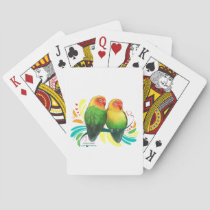 Fischer Lovebirds Playing Cards