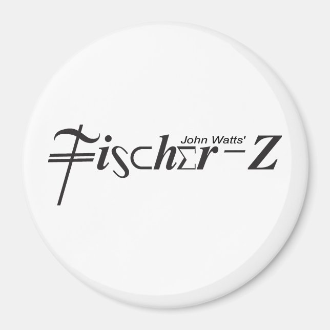 Fischer-Z Magnet (Front)
