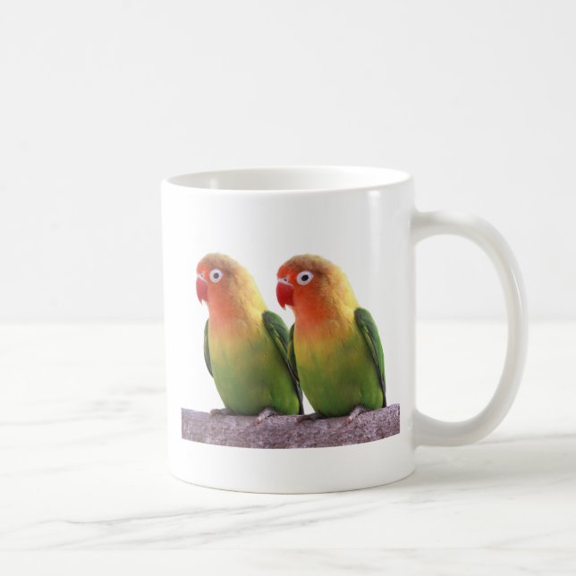 Fischer's Lovebird Coffee Mug (Right)