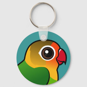 Fischer's Lovebird Key Ring