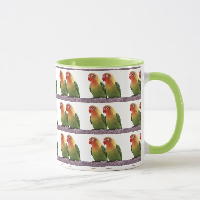 "Fischer's Lovebird" Mug (Right)