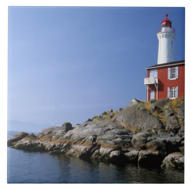 Fisgard Lighthouse in the Fort Rodd Hill Tile (Front)