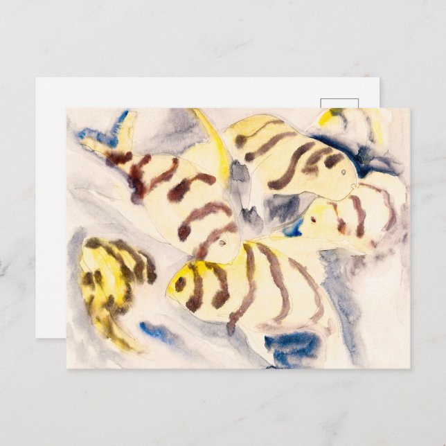 Fish 3 | Charles Demuth | Postcard (Front/Back)