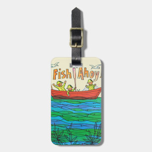Fish Ahoy! Luggage Tag