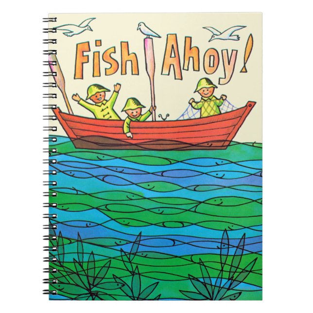Fish Ahoy! Notebook (Front)