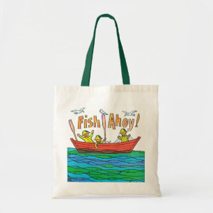 Fish Ahoy! Tote Bag