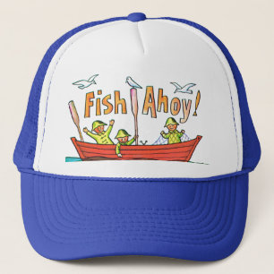 Fish Ahoy! Trucker Hat