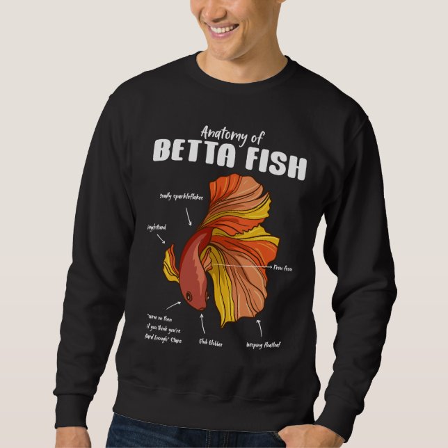 Fish Anatomy Sweatshirt (Front)