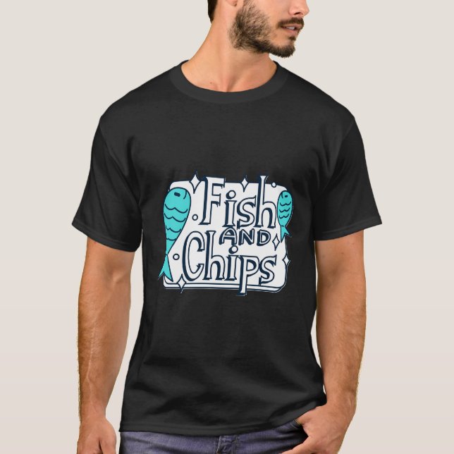 Fish And Chips 649 T-Shirt (Front)