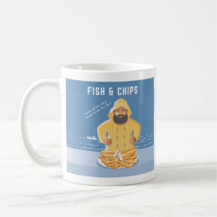 Fish and Chips Coffee Mug