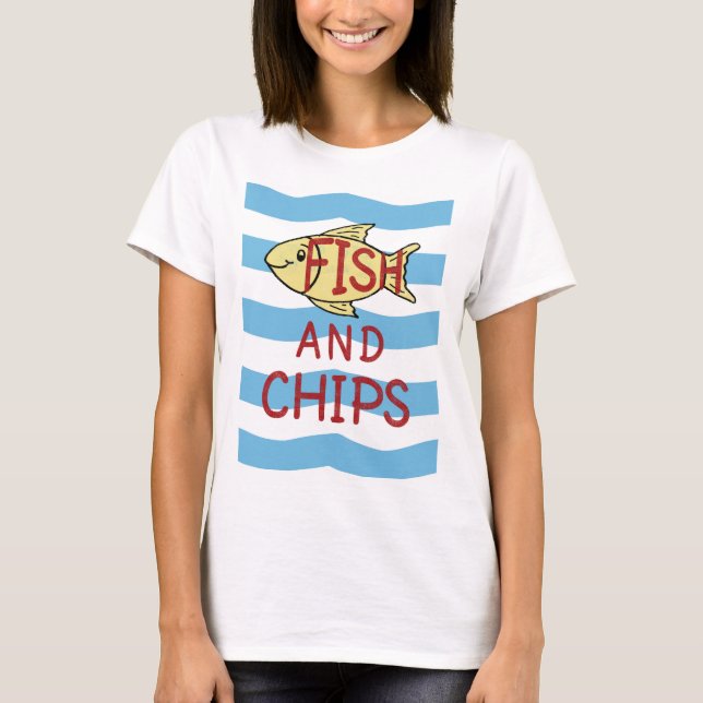 Fish and Chips T-Shirt (Front)