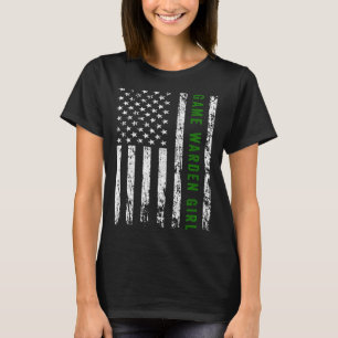Fish And Game Warden Girl T-Shirt