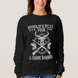 Fish And Game Warden Wildlife Animal Conservation Sweatshirt