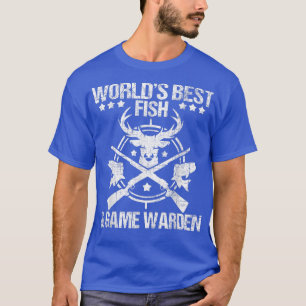 Fish And Game Warden  Wildlife Animal Conservation T-Shirt