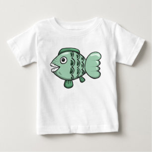 Fish, Animal, Drawing Baby T-Shirt