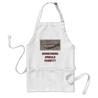 Fish Apron: Something smells fishy?? Standard Apron