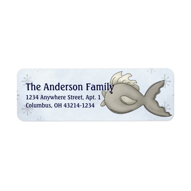 Fish Arctic Freeze Animals Address Labels (Front)