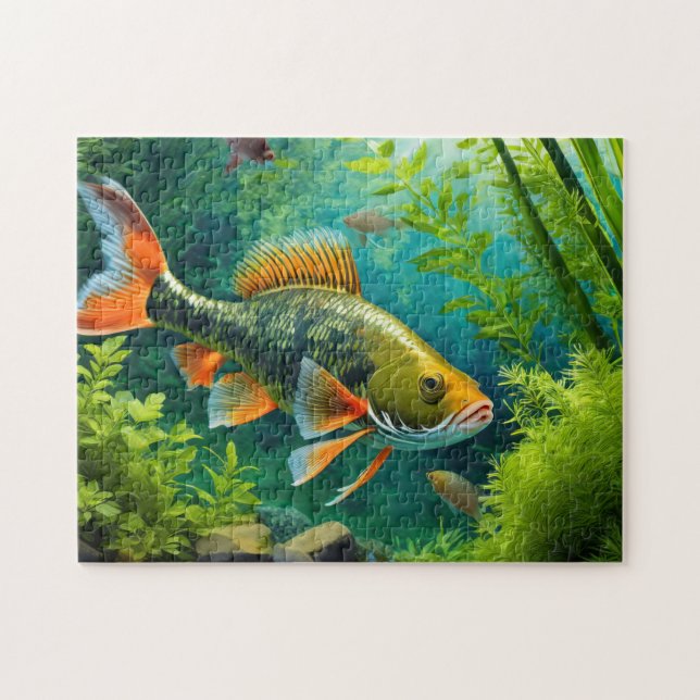 Fish Art 1 Bold and Beautiful Jigsaw Puzzle Intern (Horizontal)
