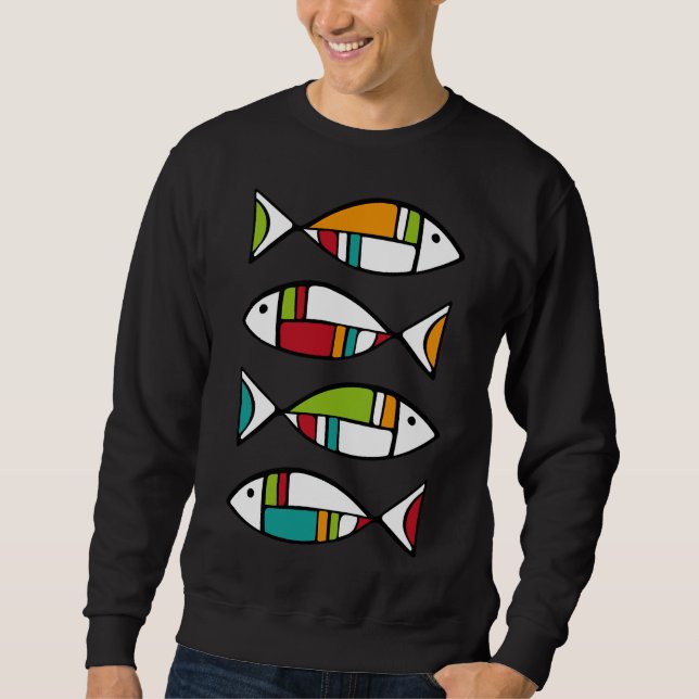 Fish Art 657 Sweatshirt (Front)