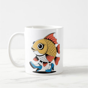 Fish art  coffee mug