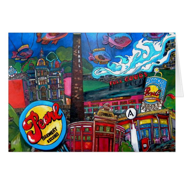FISH at Pearl Brewery Card (Front Horizontal)