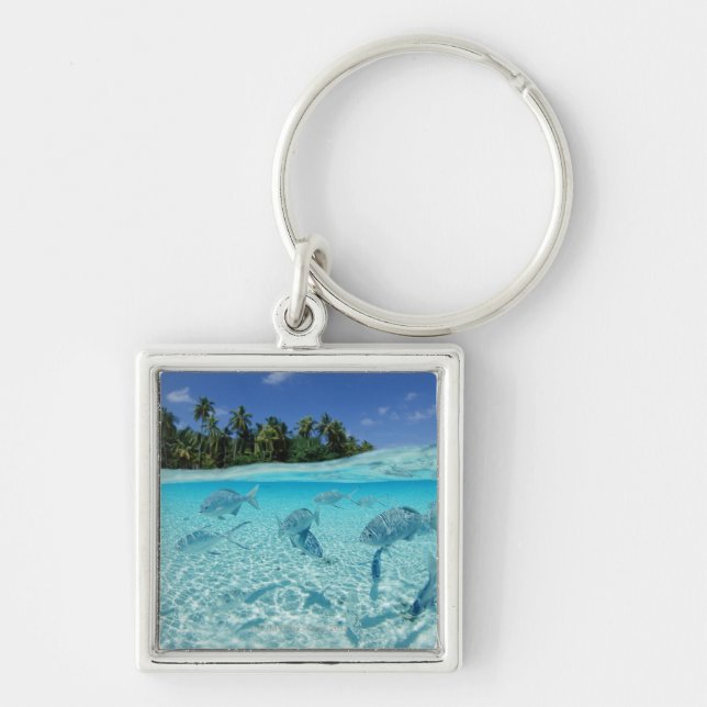 Fish at Sea Key Ring (Front)