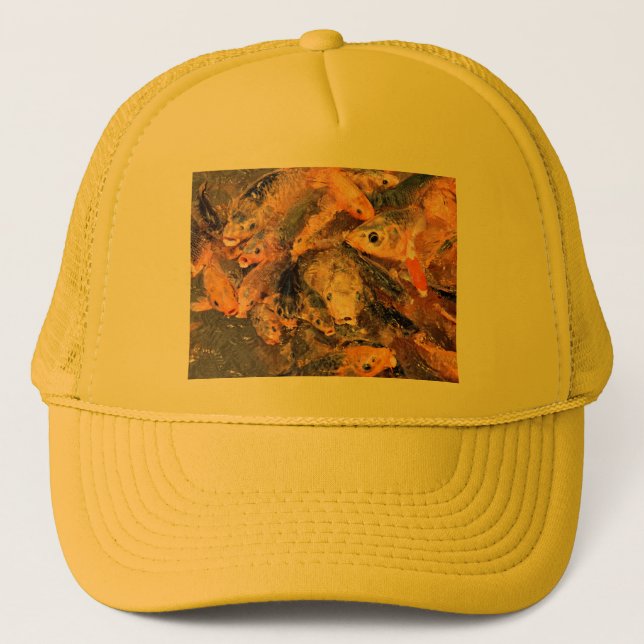 FISH BARRET TRUCKER HAT (Front)