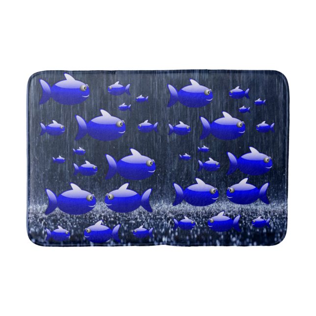 Fish Bathroom Bathmat (Front)
