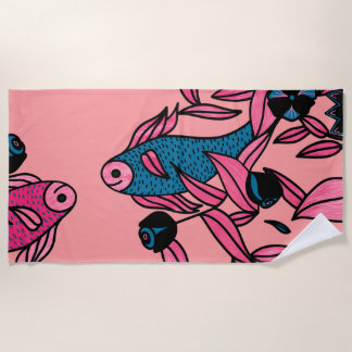 Fish Beach Towel