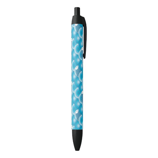 Fish Black Ink Pen (Bottom (Vertical))