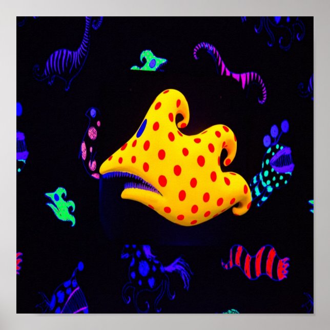 Fish Black Light Poster (Front)