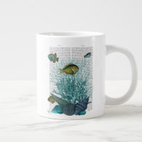 Fish, Blue Shells and Corals