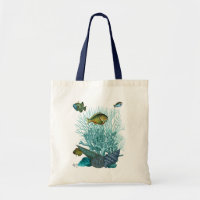 Fish Blue Shells and Corals