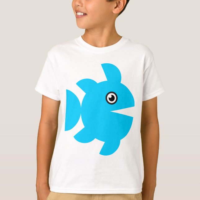 Fish - Blue T-Shirt (Front)