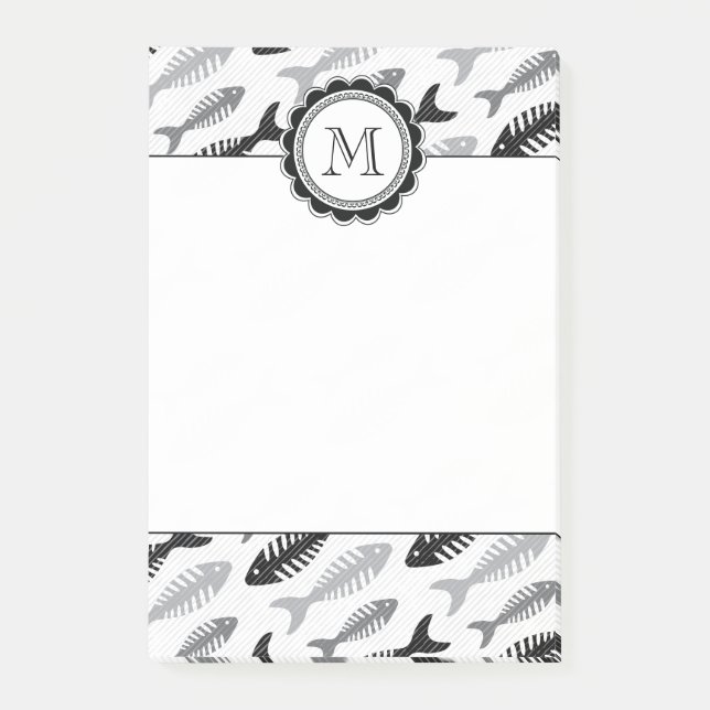 Fish Bone - Seafood on the Menu Post-it Notes (Front)