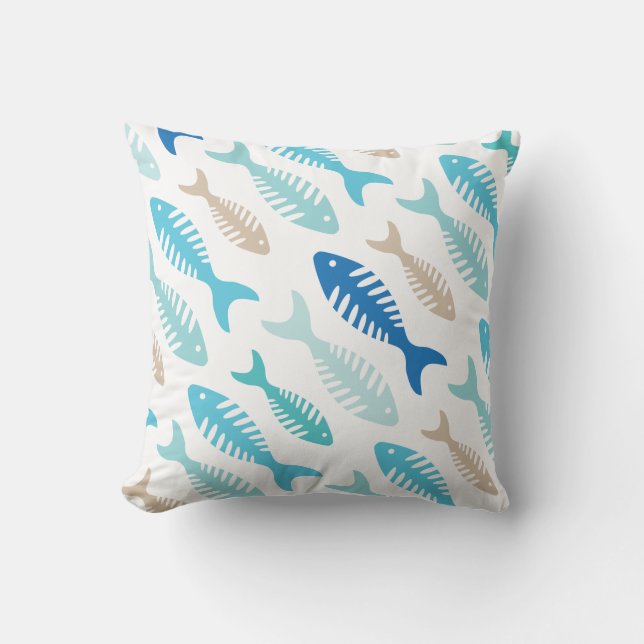 Fish Bone Soup Cushion (Front)