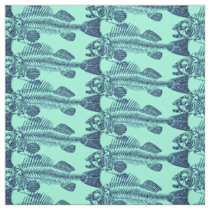 Fish Bones Fabric