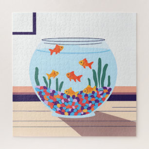 Fish Bowl Jigsaw Puzzle