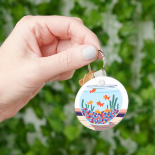 Fish Bowl Key Ring