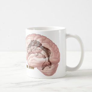 Fish Brain Coffee Mug