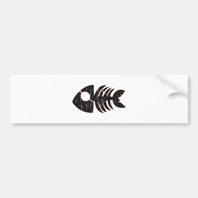 Fish Bumper Sticker (Front)